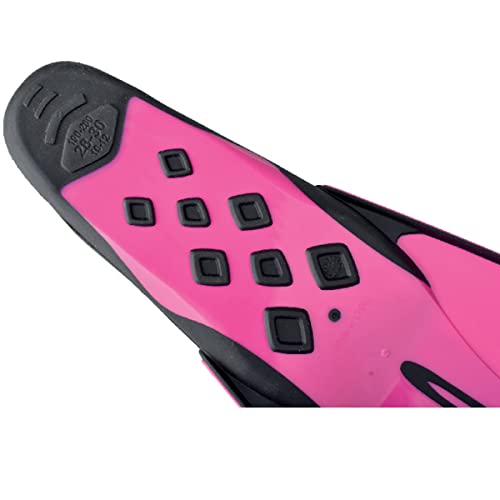 Aletas SEAC Ala rosa talla 13 ligeras y flexibles de 14,5 pulgadas 4