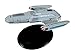Produktbild Eaglemoss USS Raven NAR-32450 Collection Modell - Star Trek die Offizielle Sammlung: Ausgabe #66 mit deutschem Magazin