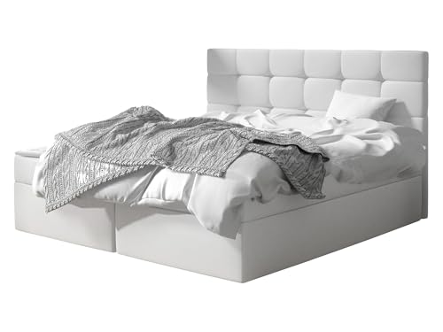 Mirjan24 Boxspringbett Gazel mit 2 Bettkasten, Bonell-Matratze und Topperr,...