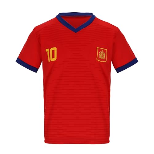 Blackshirt Company Spanien Trikot Fußball WM EM Fan Trikot Rot