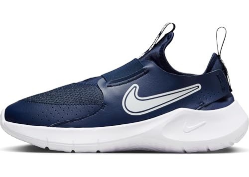 Nike Flex Runner 3 Big Kids Running Shoes Midnight Navy/White Size 7