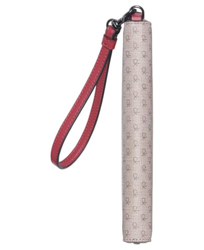 Image of Calvin Klein Women's Key Item Saffiano Continental Zip Around Wallet With Wristlet Strap