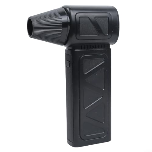 ComfyHarbor Plumero de aire comprimido recargable, soplador de aire eléctrico de 130.000 RPM 60 m/s, 3 velocidades ajustables, batería de 4000 mAh, 45-50 dB silencioso, para limpieza de teclado