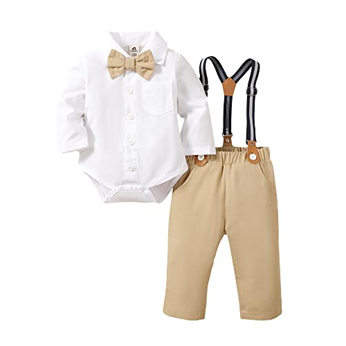 Baby Boy Dress Clothes, Toddler Gentleman Outift for Boy, Winter Infant Wedding Suit, Fall Christening Clothing Set
