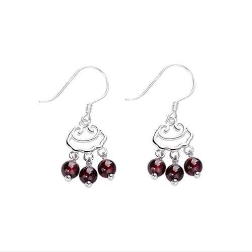 Boucles d'oreilles en Argent S925 idéal pour le yoga et le bien-être quotidien