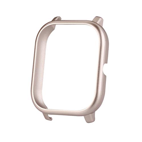 PC Hülle Kompatibel mit Huami Amazfit Bip Youth Watch Displayschutz,Nourich Abdeckung Replacement Case Cover Shell Frame Protector Schutz Schutzfolie Schutzhülle Displayschutzfolie (Gold) Cover