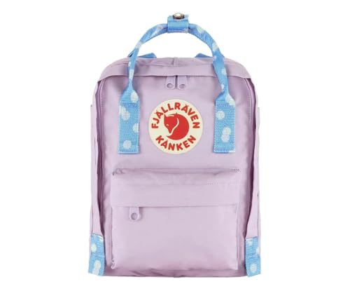 Image of Fjall Raven Kanken Mini Unisex Backpacks Size OS, Color: Pastel Lavender /Confetti Pattern