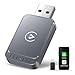 Produktbild Carplay Wireless Adapter Android-Auto Adapter: 2 in 1 Wired Konvertieren Kabellos, Mini & Stabiler Plug & Play Stick für iPhone iOS 10+/Android 11+, Grau
