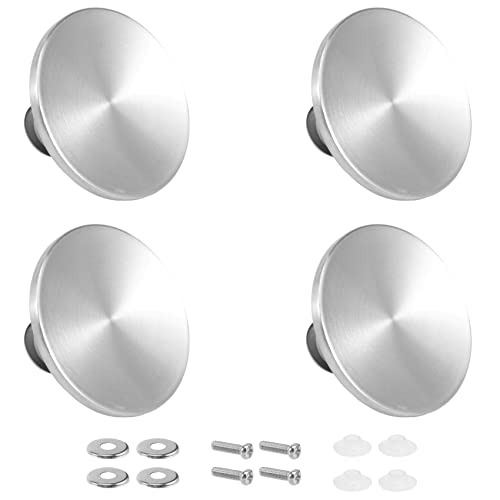 Lonrtesw 4 Juegos de Perilla de Horno HolandéS, Perilla de Repuesto de Acero Inoxidable, Manija de Tapa de Olla para, Aldi, Horno HolandéS Esmaltado Lodge