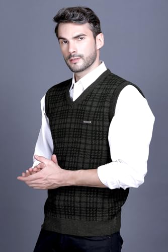 Image of GODFREY Half Sweater for Man Winter Pullover - Sleeveless Men Sweaters