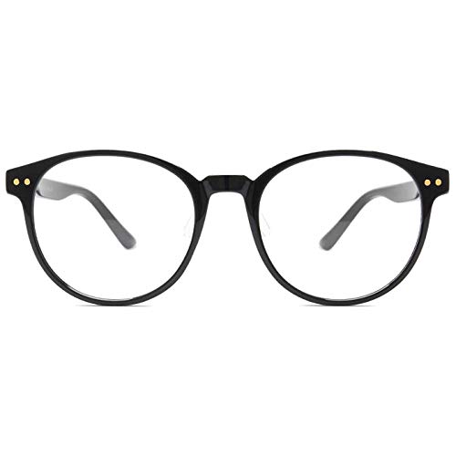 Blue Light Blocking Glasses Women Men Computer Glasses TR90 Round Eyewear Frame