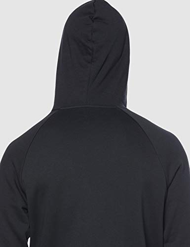 Under Armour Mens Rival Fleece Big Logo Hoodie , Black (001)/Onyx White , 3X-Large Tall #TOP3