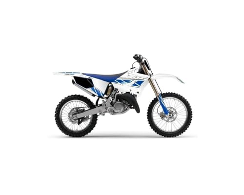  Kit Deco Moto Cross Replica Yamaha 125 YZ Bianco Blu