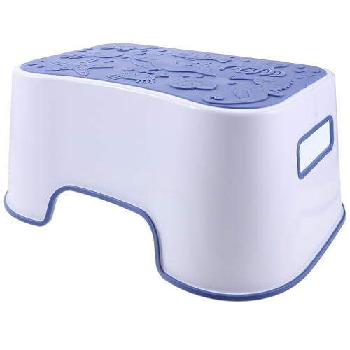 Tabouret WC anti-dérapant et compact pour une position accroupie confortable