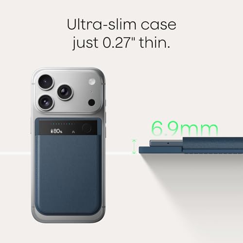 Image of Replacement Magnetic Case for Plaud Note Pro AI Voice Recorder, Dark Blue