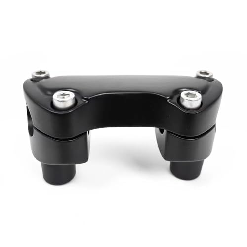 Risers guidon moto 1'' de diamètre en finition usinée pour Softail Deluxe