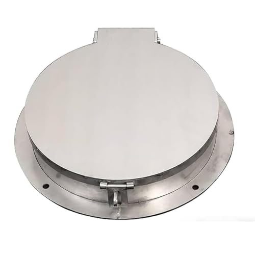 Couvercle de bassin d'égout pour jardin et allée carrossable en inox
