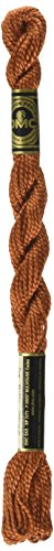 Hilo de algodón perlado DMC color caoba medio miniatura 1