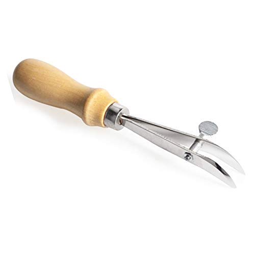 OFKPO DIY Herramientas Cuero Borde Herramientas de Coser a Mano