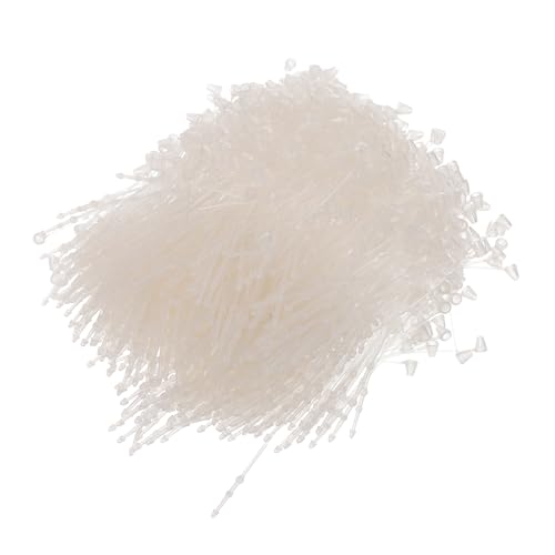 CHILDWEET 2 Trademark Tag Rope Card Tags Label Rope Fasteners Label Loop Fastener Hook Ties Tagger Prong Fasteners Tag Labels Clothing Tag Tags Plastic