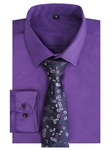 Image of Alizeal Mens 3 Pcs Long Sleeve Shirts Set