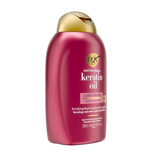 Image of Organix Anti-Breakage Keratin Oil Conditioner 385 ml