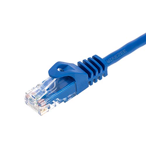 Cat5/Cat5e Patch Cord Network RJ45 ETHERNET Cable (6FT, Blue)