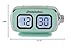 Studebaker Large Display LCD AM/FM Retro Clock Radio USB Bluetooth Aux-in Bedroom Kitchen Counter Small Footprint (Teal)