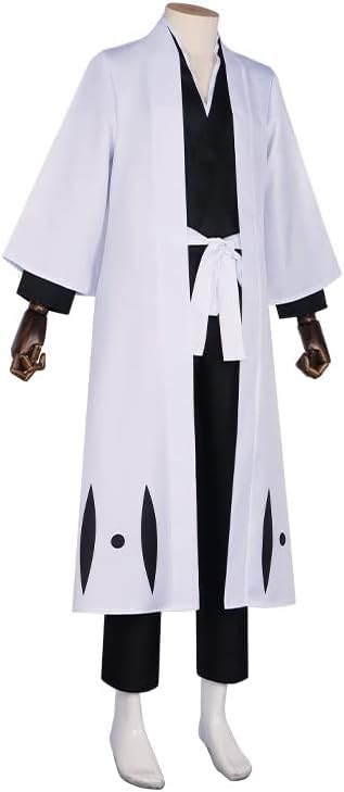 Amazon.co.jp: BLEACH(ブリーチ) 市丸ギン風 三番隊隊長マント 着物