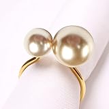 🎉[Regalo perfecto] El anillo de servilleta es un excelente regalo para Navidad, cumpleaños, día de la madre, boda, aniversario, etc. Es una decoración indispensable en todas las mesas