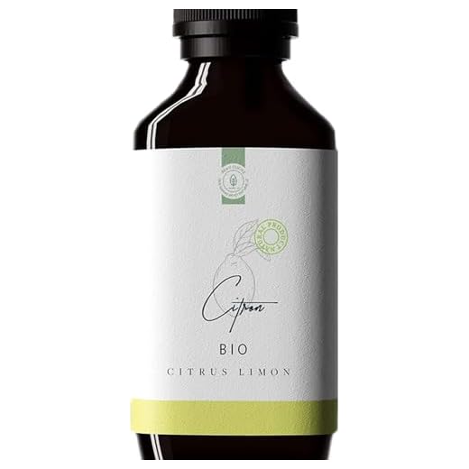 50ml Aceite Esencial de Limón BIO (Citrus limon Osbeck) - Cultivado en Italia - 100% Puro, Natural y Orgánico - Aceite Esencial de Limón para Consumo