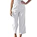 Produktbild Damenhose Casual Fashion Plus Size Leichte Pure Color Leinen Tasche Loose Pants