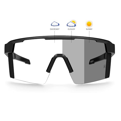 Image of WISTON XL Z87 Sunglasses for Big Wide Heads Men Women,TR90 Ultralight UV400 Protection Sun Glasses Z8224