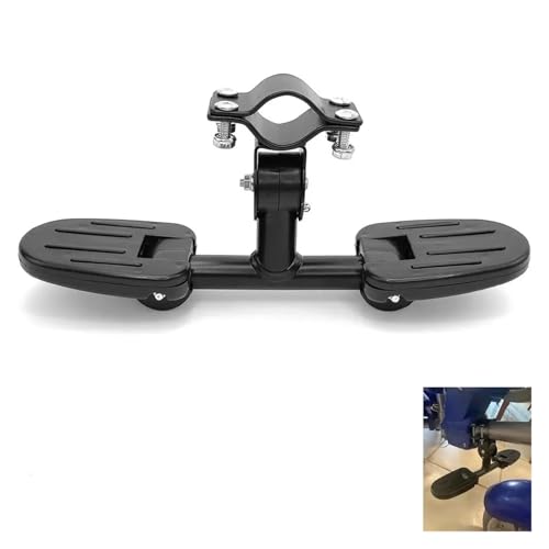 Toddler Balance Bike Footrest with Folding Foot Pegs Universal for Kick Scooters with Seat Push No Pedal Bicycle HCHDTDT