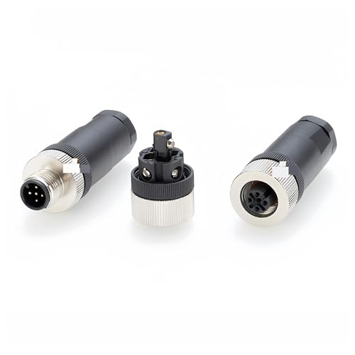 Connecteur M12 5 broches pour capteur NMEA2000 étanche droit contre les pannes de signal