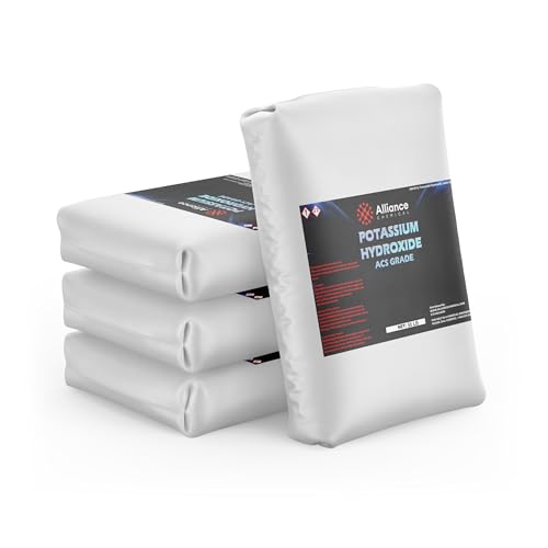 Sodium Hydroxide Flakes - 1100 lbs (20 Bags) - Massive Quantity for Major Chemical Plants, Industrial Processes