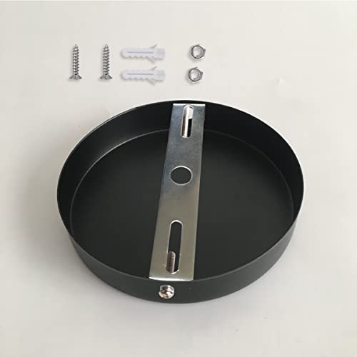 Image of 4Pieces Light Fixture Mounting Bracket for Ceiling Pendant Light Crossbar Kit Sconce Mounting Plate with Screws