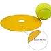 Eco Walker 6inch Non-Skid Flat Cone Spot Markers for Sports Speed Agility Training (with Hole)
