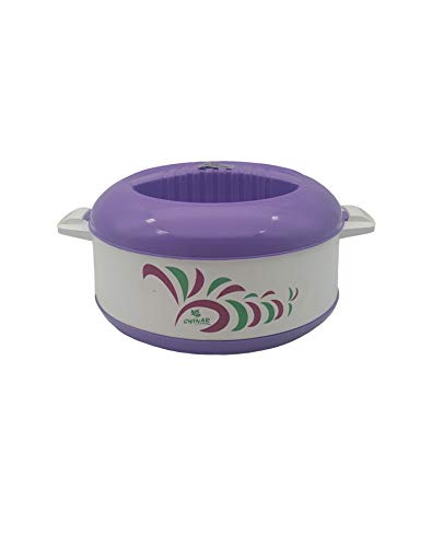 Image of Chinar Plastic Casserole Hot Pot, Set of 1, 2.25 L, Purple