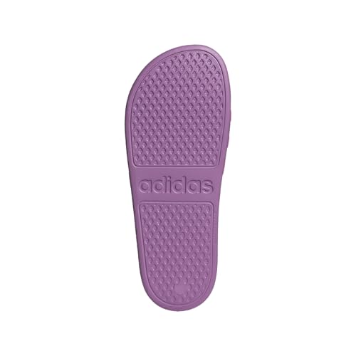 adidas Women's Adilette Aqua, Preloved Purple/Lucid Pink/Preloved Purple, 64