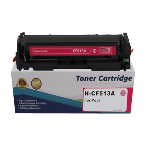 Cartouche toner CF513A d'encre poudre carbone M154a M180n M181fw pour imprimante laser color