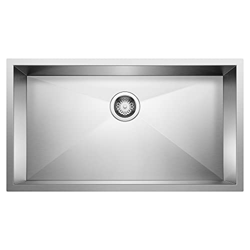 BLANCO B443052 32' x 18' Quatrus Super Single Bowl Sink Stainless Steel