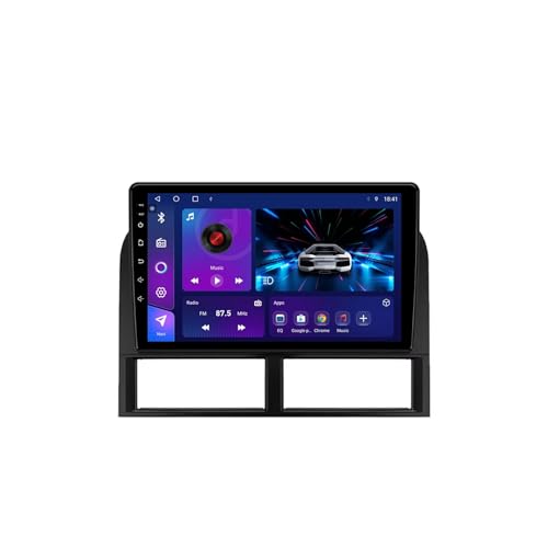 Android 15 2 DIN Radio de Coche 9' Pantalla táctil para Jeep Grand Cherokee II WJ 1998-2004 con Cámara Trasera/GPS/FM/BT/USB/Mandos Volante/Carplay/Reproductor Multimedia/Car Stereo(EP60 6+128G)