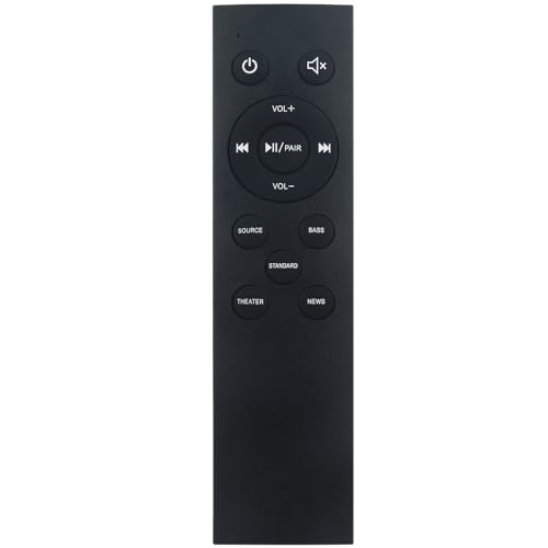 NS-HTSB22 Replacement Remote Control Commander fit for Insignia 2.0-Channel Soundbar NSHTSB22 NS-HTSB22 Home Theater System