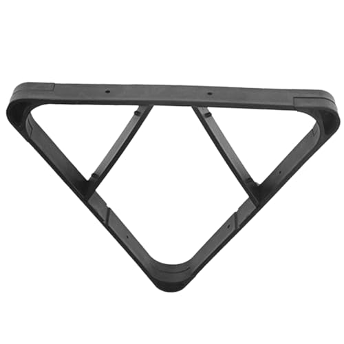 GAROZATION Pool Billiards Rack Billiard Ball Storage Plastic Tripod Snooker Rack Lightweight Storage for Pool Balls