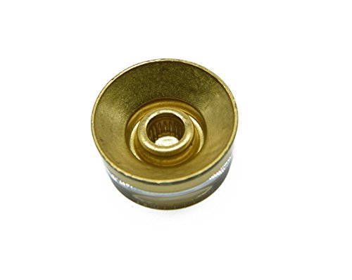 Dopro 4X Metric Lp Black With Gold Custom Guitar Speed Dial Knobs Control Knobs For Epiphone Les Paul/Import Guitar Bass W/Coarse 5.8Mm Split Pots #TOP1