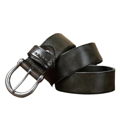Ceinture homme large 3,8 cm ajustable pour éliminer l'inconfort d'un pantalon mal ajusté