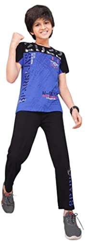 Image of Boys Cotton Printed Clothing Set