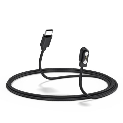 Oumida Chargeur Montre Connectée, Câble Chargement Magnétiquepour Montres Connectées, Câble de Recharge pour Montre Intelligente Universel (USB C 50cm)