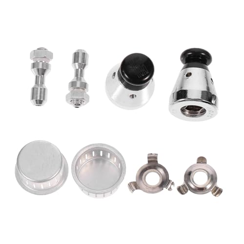 ABOOFAN 2 Piezas Accesorios para Ollas a Presion Instante Vástago De La Válvula De Aire Cazador De Focas Indicador Repuesto 15psi Alfiler Abrazadera Dúo Aleación De Aluminio